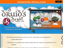 Tablet Screenshot of druidsduel.com